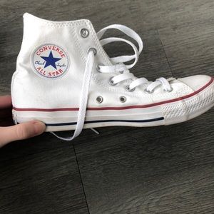 Converse high tops, lightly worn